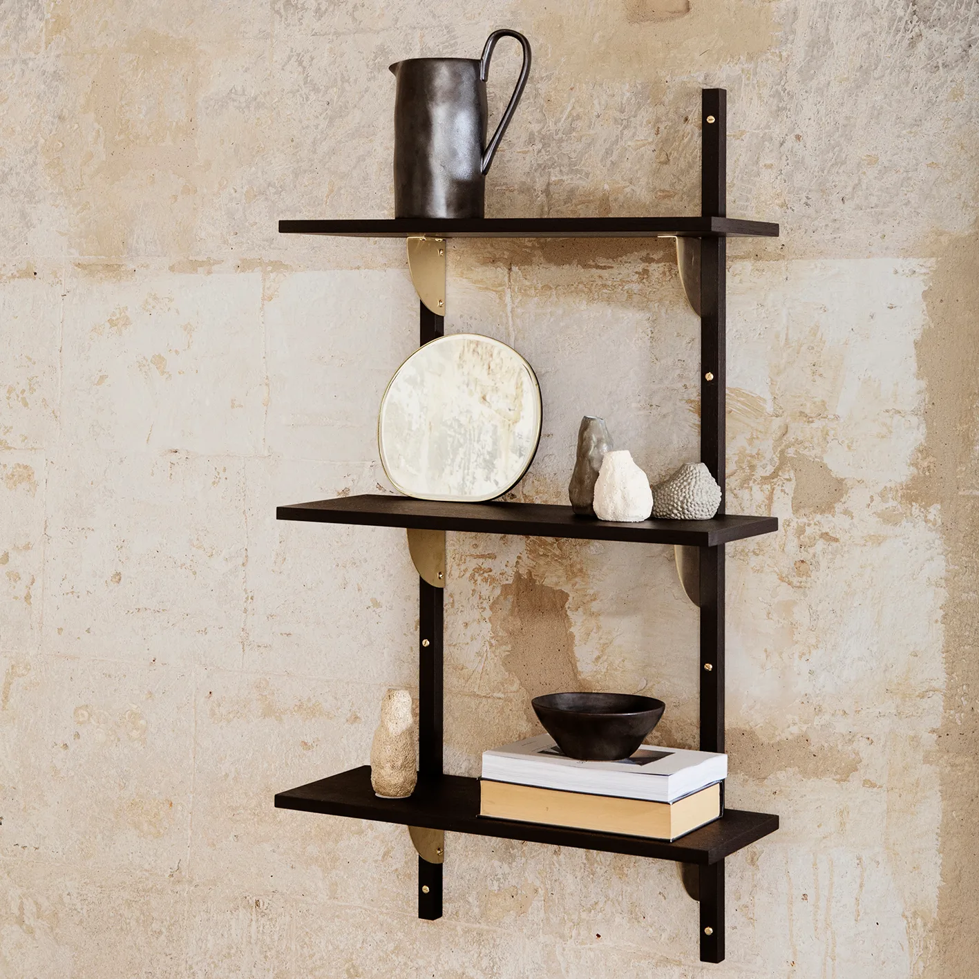 Flow skål 14,5 cm, Svart Ferm Living