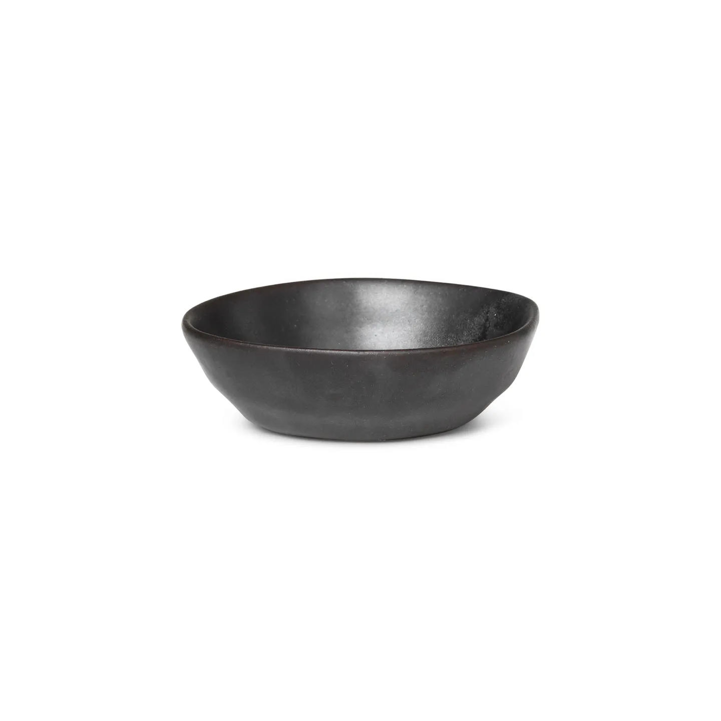 Flow skål 9 cm, Svart Ferm Living