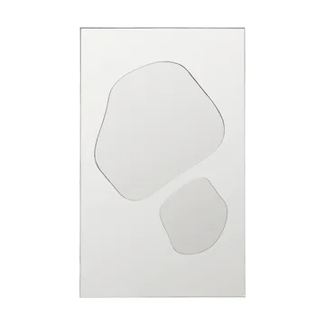 Folia spegel - Silver, 82 cm - Ferm Living