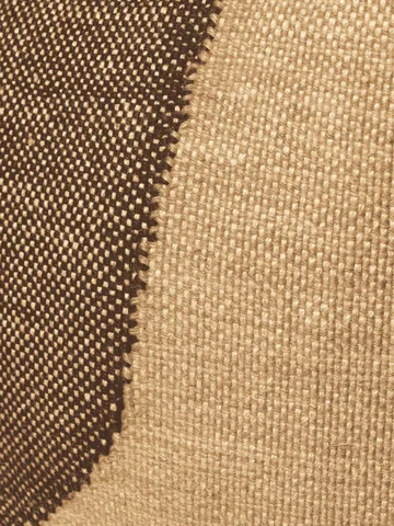 Forene square pouf sittpuff 60x60x40 cm - Tan-Chocolate - Ferm Living