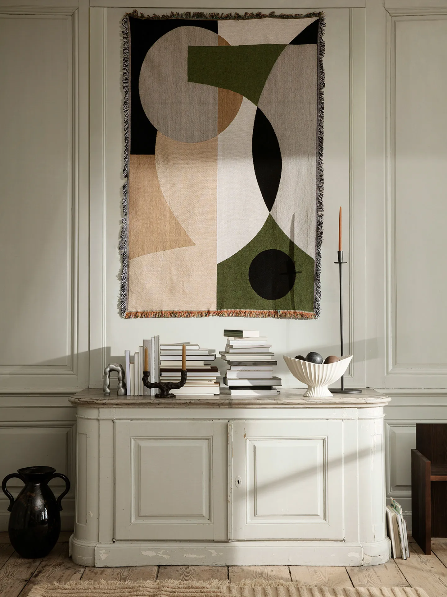 Fountain Centrepiece 41x30,5x24 cm, Off white Ferm Living