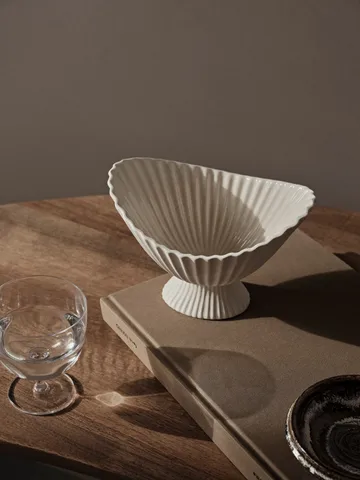Fountain skål 19 cm - Off-white - Ferm Living