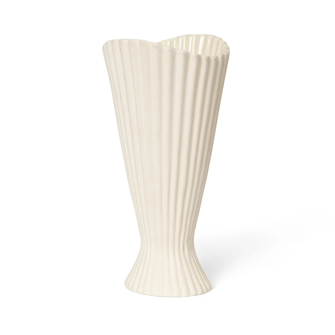Fountain vas 23 cm, Off white Ferm Living