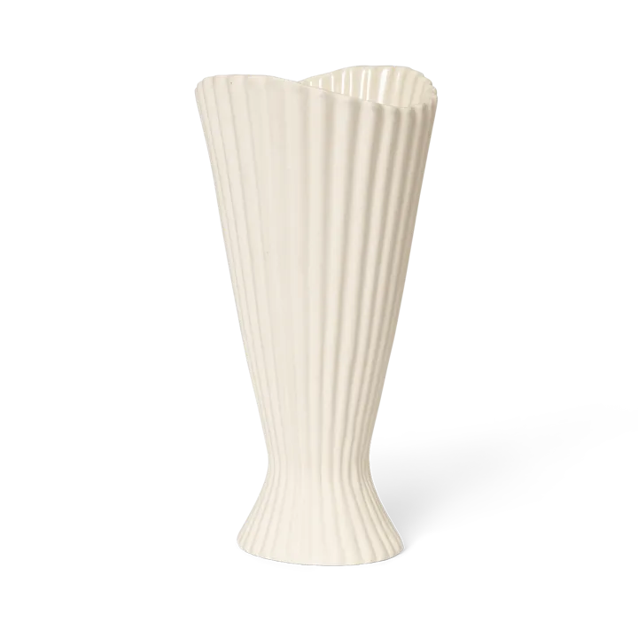 Fountain vas 23 cm - Off white - Ferm Living