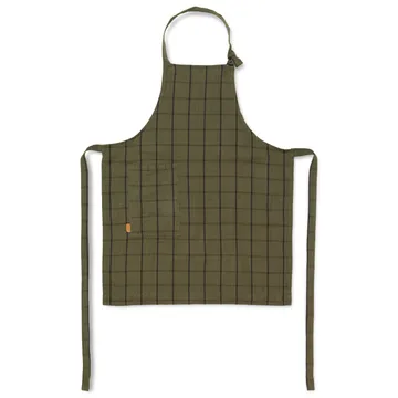 Hale förkläde - Grön-svart - Ferm Living