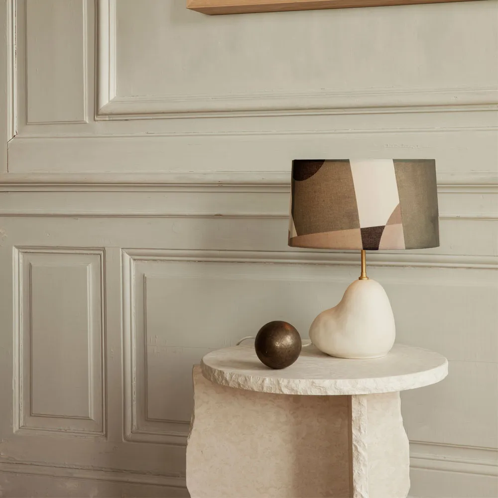 Hebe Lampfot, dark grey, large Ferm Living