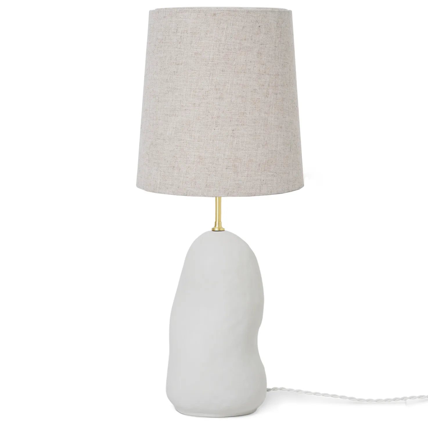 Hebe lampfot medium, Off-white matt Ferm Living