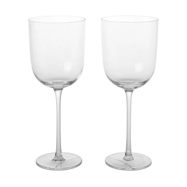 Host rödvinsglas 36 cl 2-pack - Clear - Ferm Living