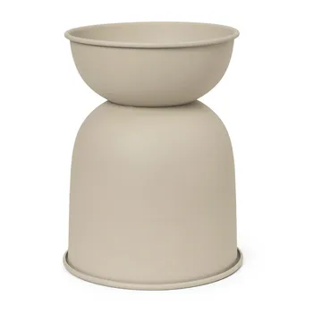 Hourglass kruka extra small Ø21 cm - Cashmere - Ferm Living