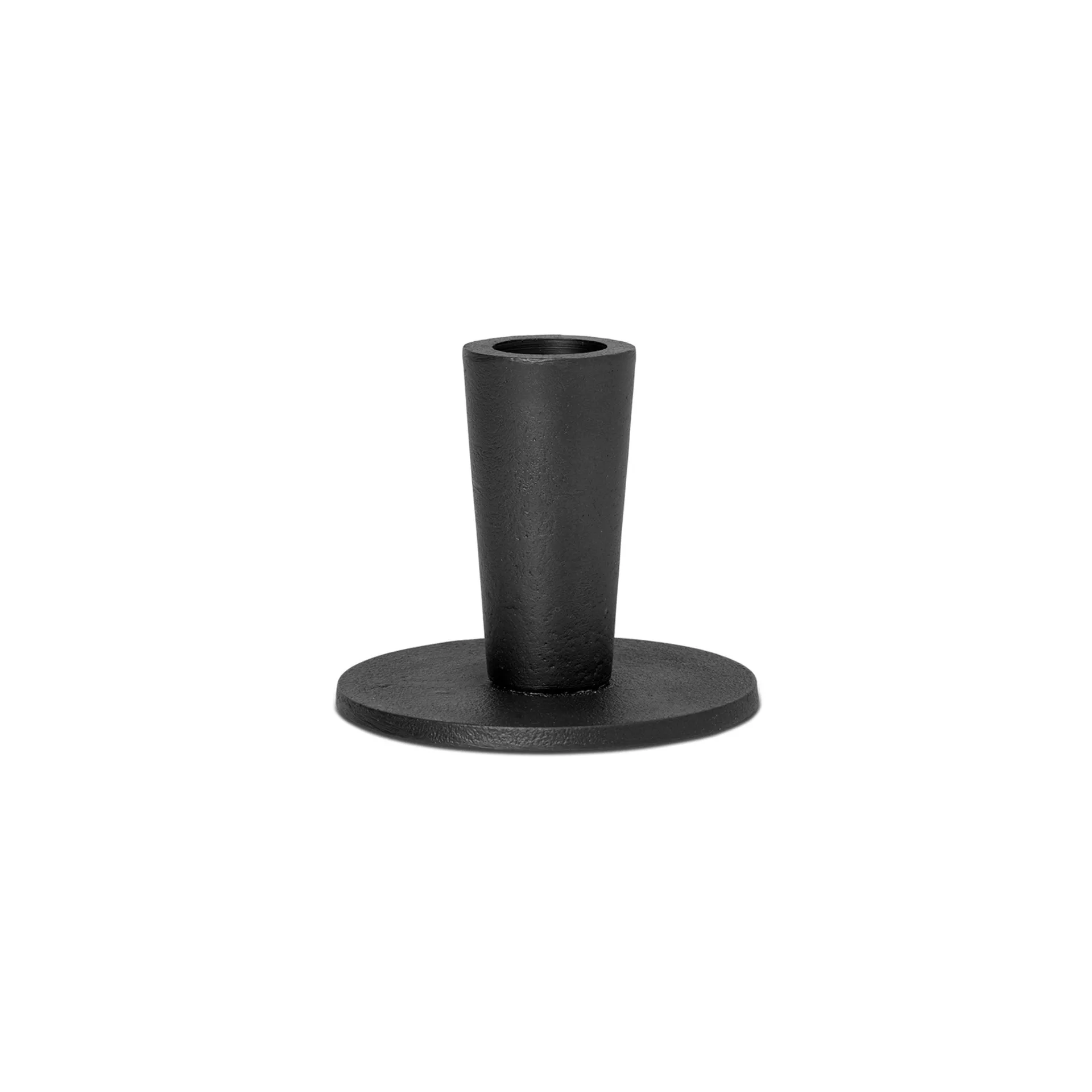 Hoy ljusstake low 6,4 cm, Svart Ferm Living