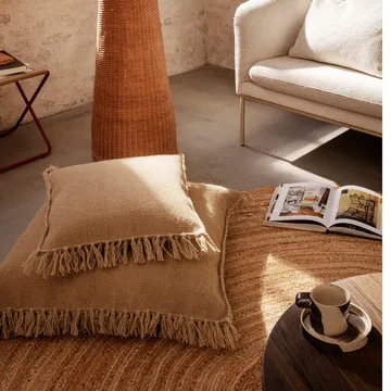 Inlay kopp med fat - Sand-brown - Ferm Living