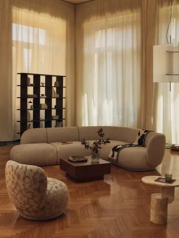 Kona bokhylla 3x6 - Dark Stained - Ferm Living