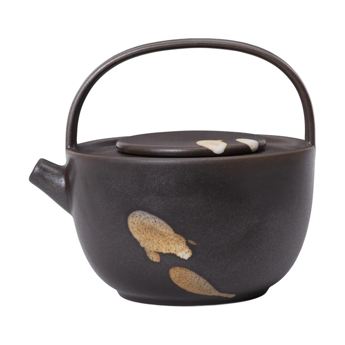 Koyo tekanna 0,85 L, Dark brown-buff Ferm Living