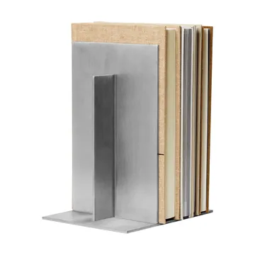 Lager bokstöd 2-pack - Aluminium - Ferm Living