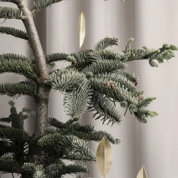 Leaf julgranshänge - Mässing, 4-pack - Ferm Living