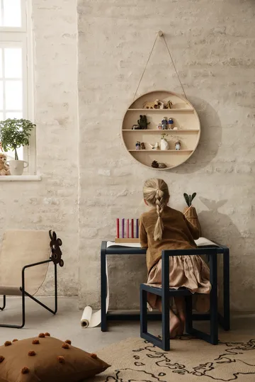 Little Architect skrivbord - Dark blue - Ferm Living