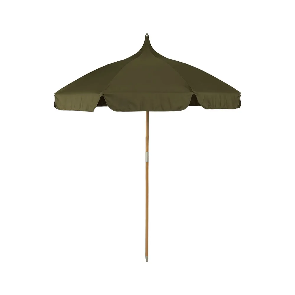 Lull parasoll, military olive Ferm Living