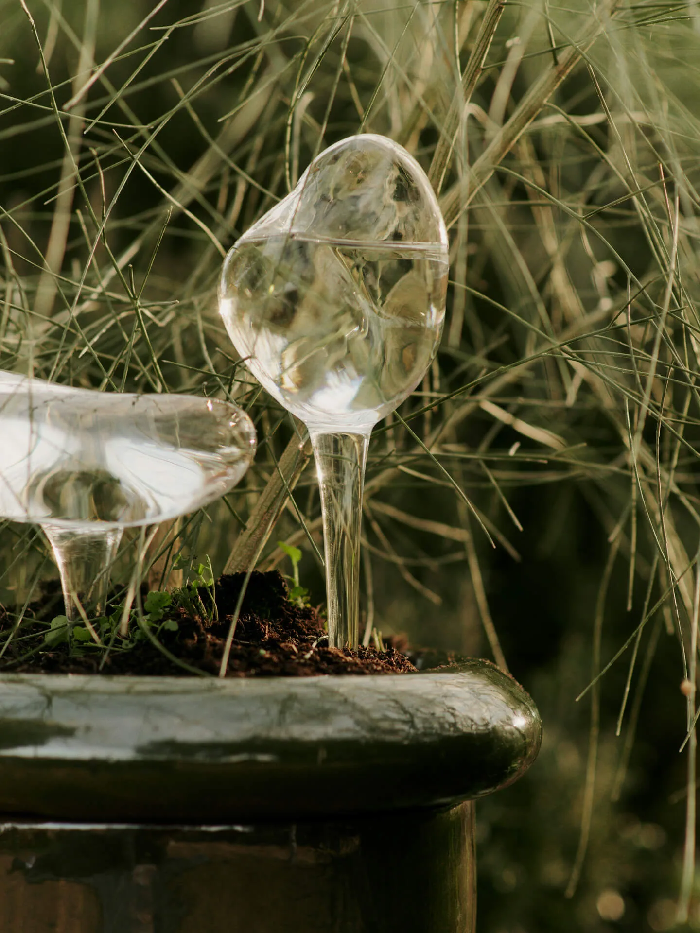 Mercury bevattningsglob 2 delar, Clear, 15x24 cm Ferm Living