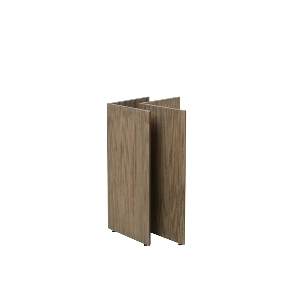 Mingle bordsben 2-pack, oak dark stained, w48 Ferm Living