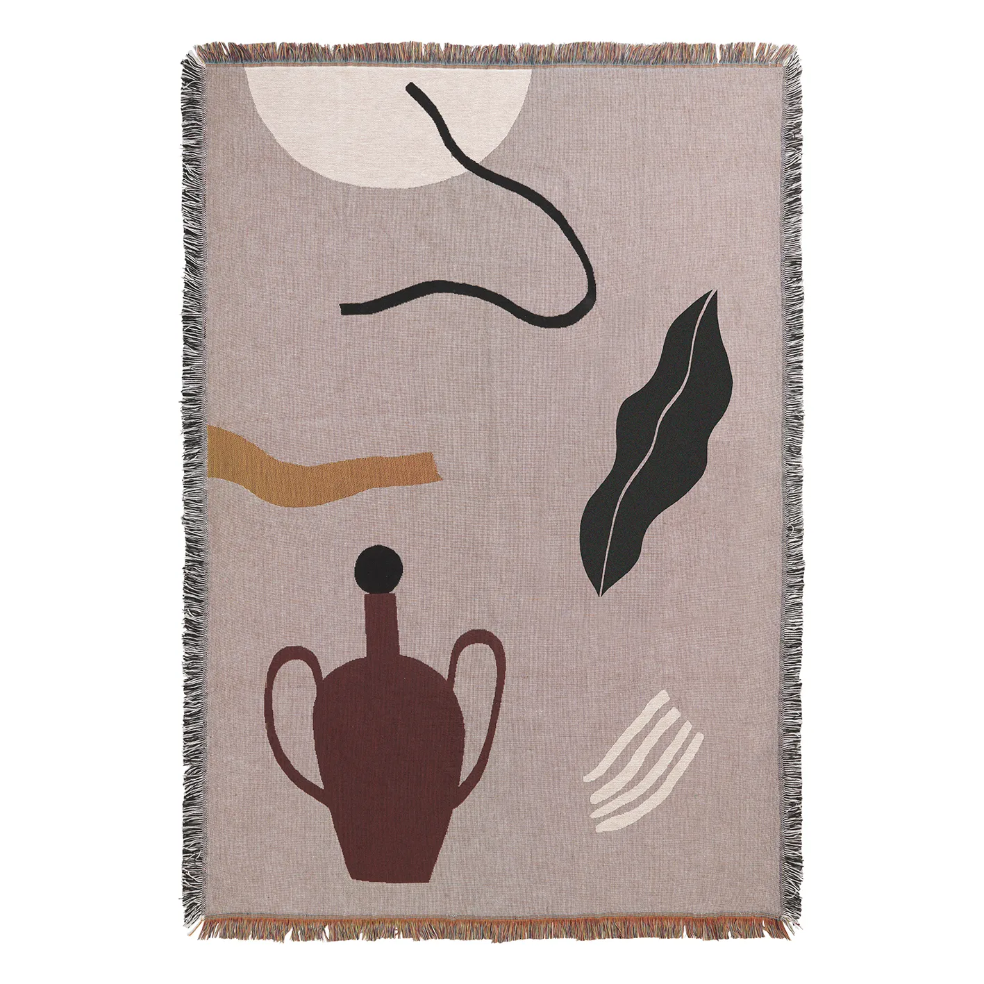 Mirage pläd 120x170 cm, Grey Ferm Living