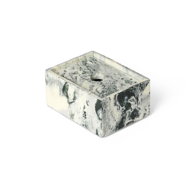Mist förvaringsbox 7,5x10 cm - Emerald-off white - Ferm Living