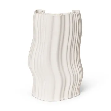 Moire vas 19x30 cm - Off-white - Ferm Living