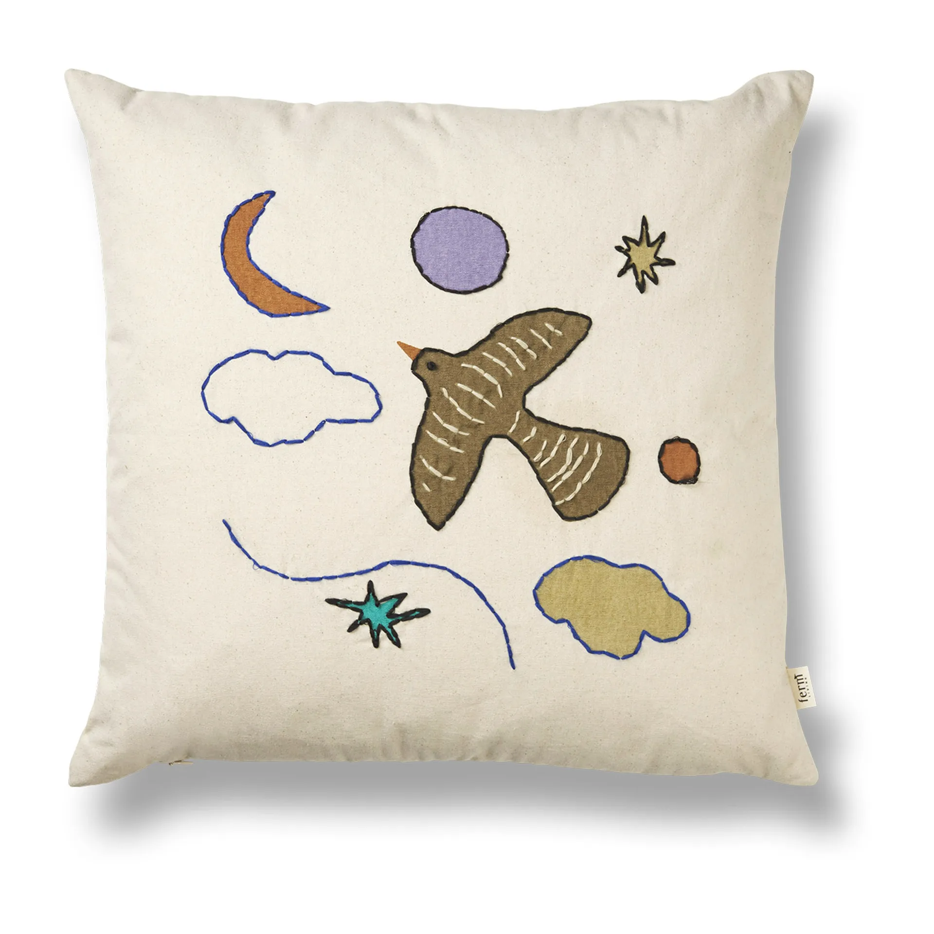 Naive kudde 40x40 cm, Bird Ferm Living