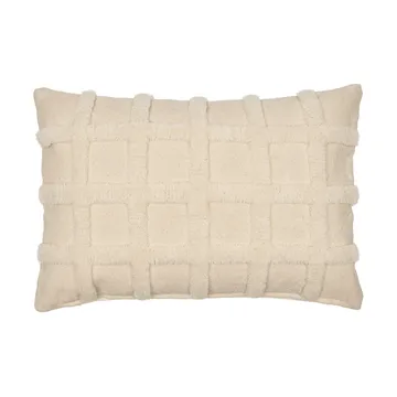 Norte grid kudde - Off-white, 40x60 cm - Ferm Living