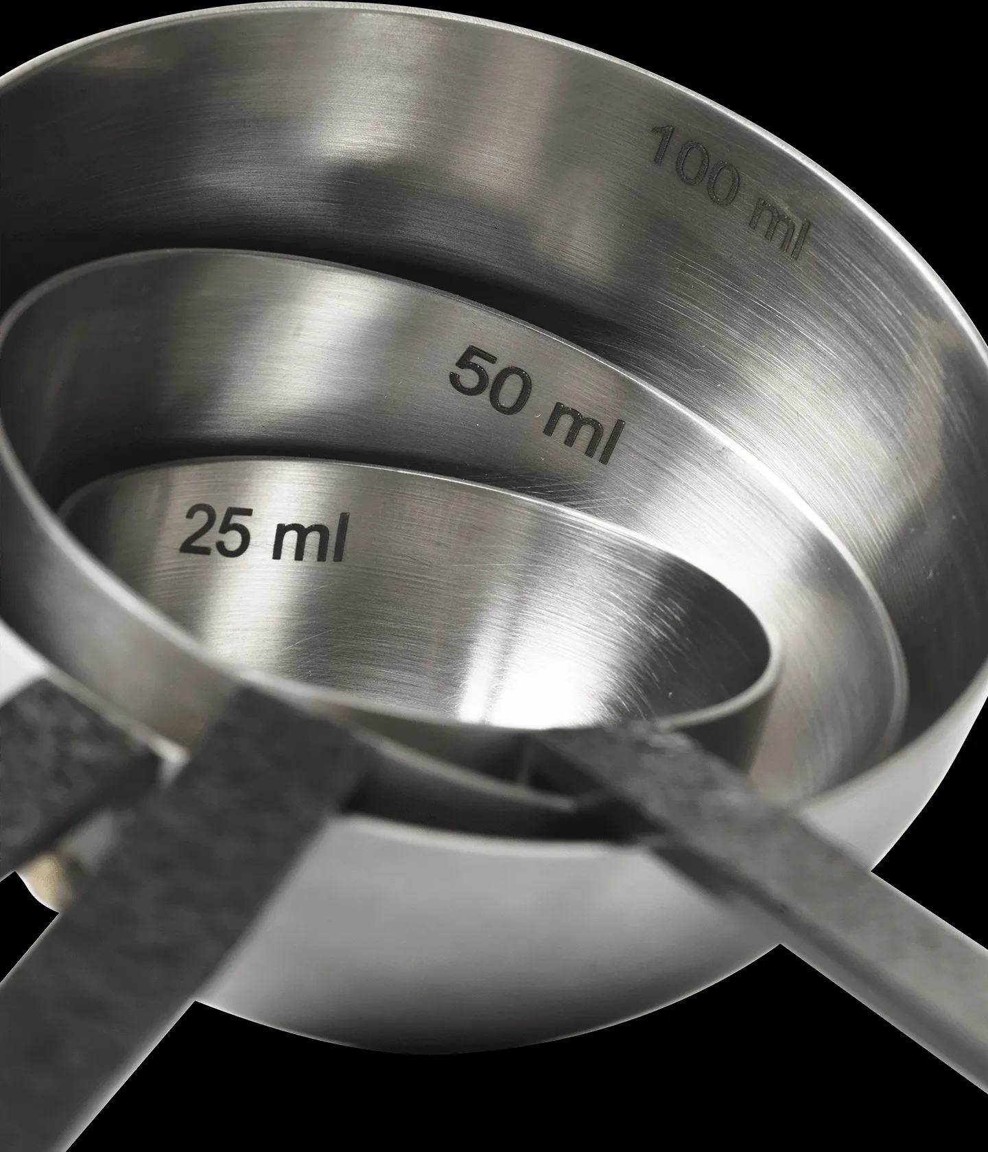 Obra Measuring Spoons måttsats 3 delar, Stainless Steel Ferm Living