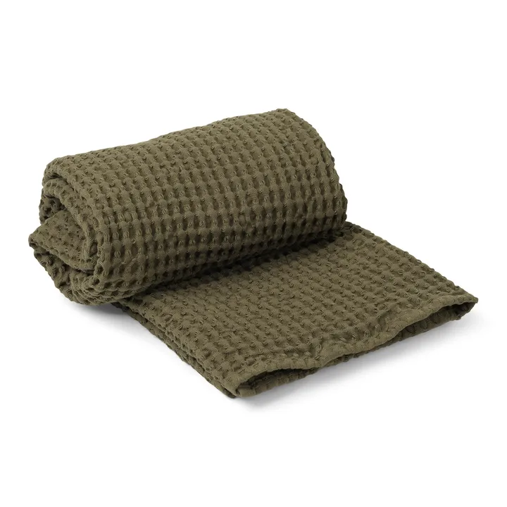 Organic badhandduk 70x140 cm - Olive - Ferm Living