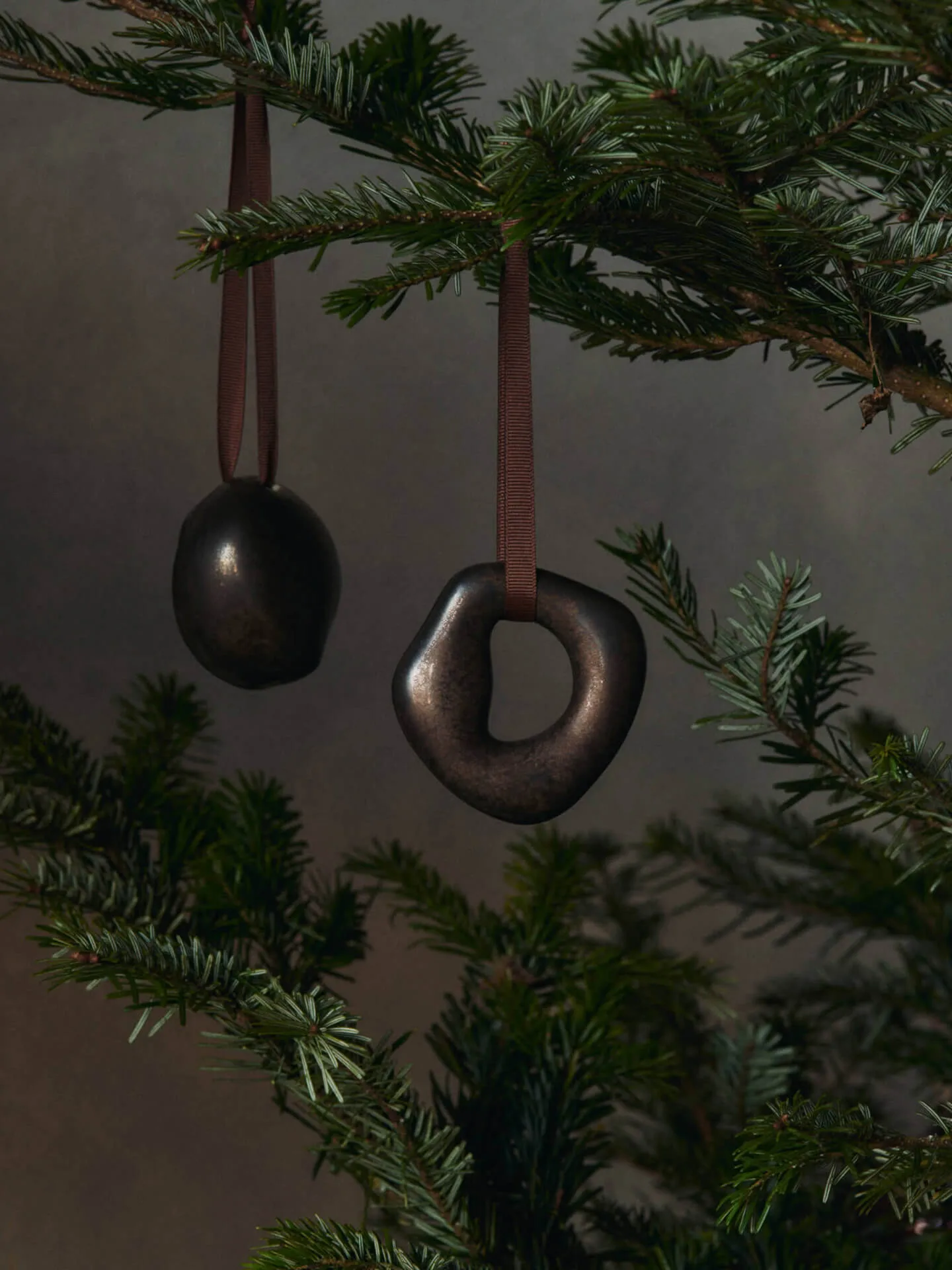 Orrith dekorationshänge 2 delar, Rustic Bronze Ferm Living
