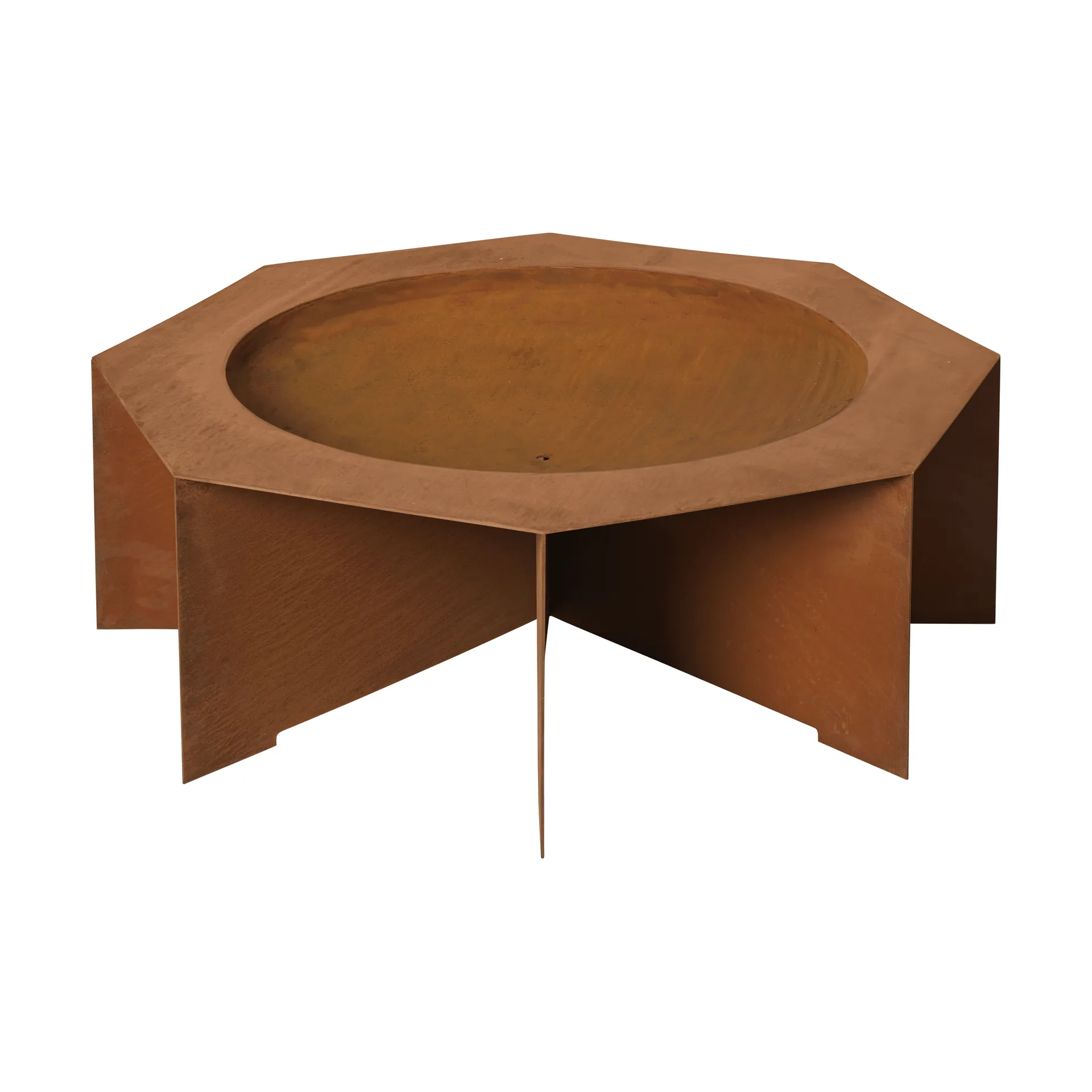 Otto fire pit eldstad, Rust, Ø85,5x29 cm Ferm Living