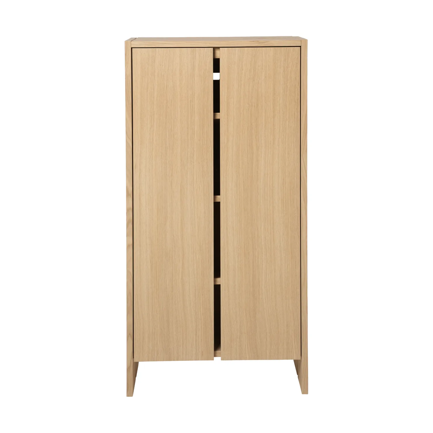 Parcel skåp, Natural oak, 55x30x110 cm Ferm Living