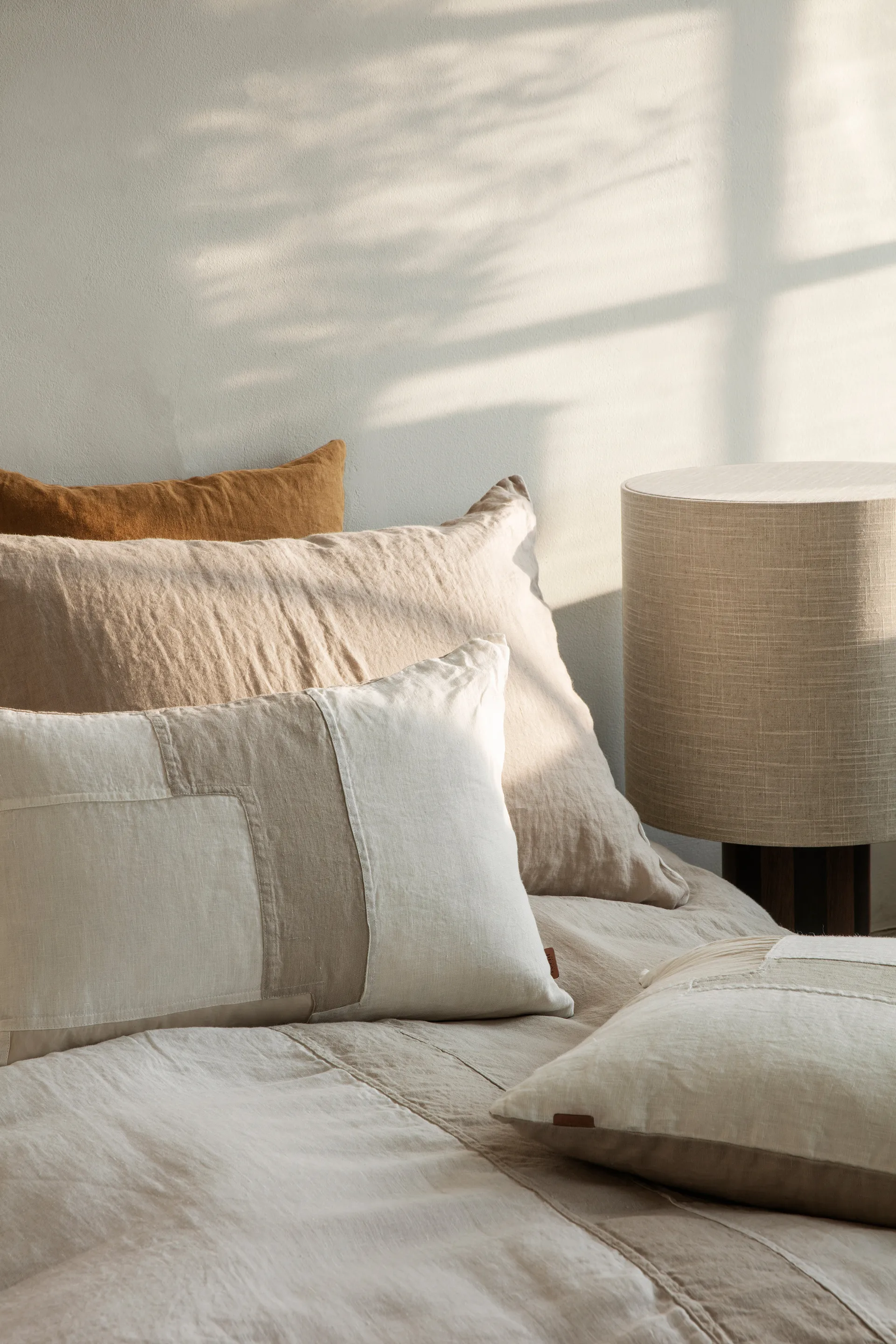 Part överkast 250x250 cm, Off-white Ferm Living