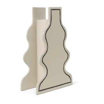 Paste vas curvy 36 cm - Off-white - Ferm Living