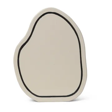 Paste vas rounded 28 cm - Off-white - Ferm Living