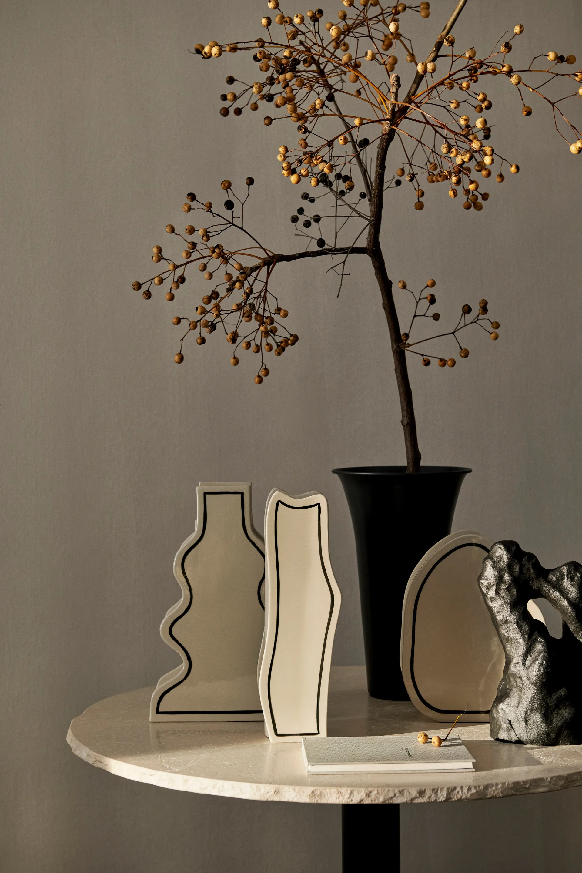 Paste vas slim 35 cm, Off-white Ferm Living