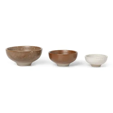 Petite skålar 3-pack - Multi - Ferm Living