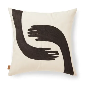 Pose kudde 50x50 cm - Coffee-undyed - Ferm Living