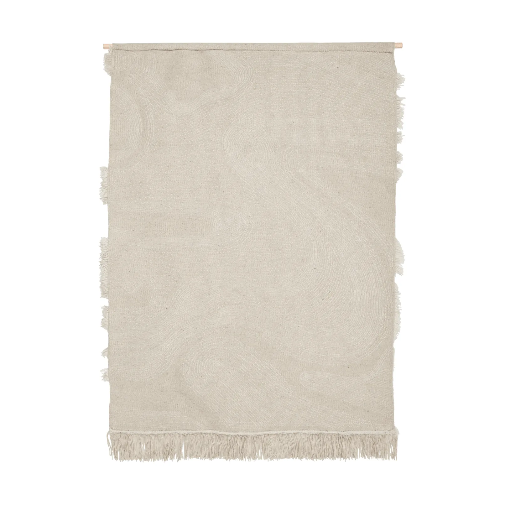 Rime väggbonad, Off-white, 110x145 cm Ferm Living