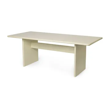 Rink matbord small 200x90x74 cm - Eggshell - Ferm Living