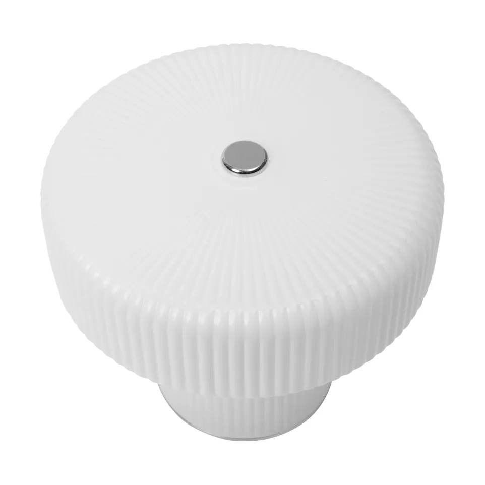 Ripple portabel bordslampa, White, 10 cm Ferm Living