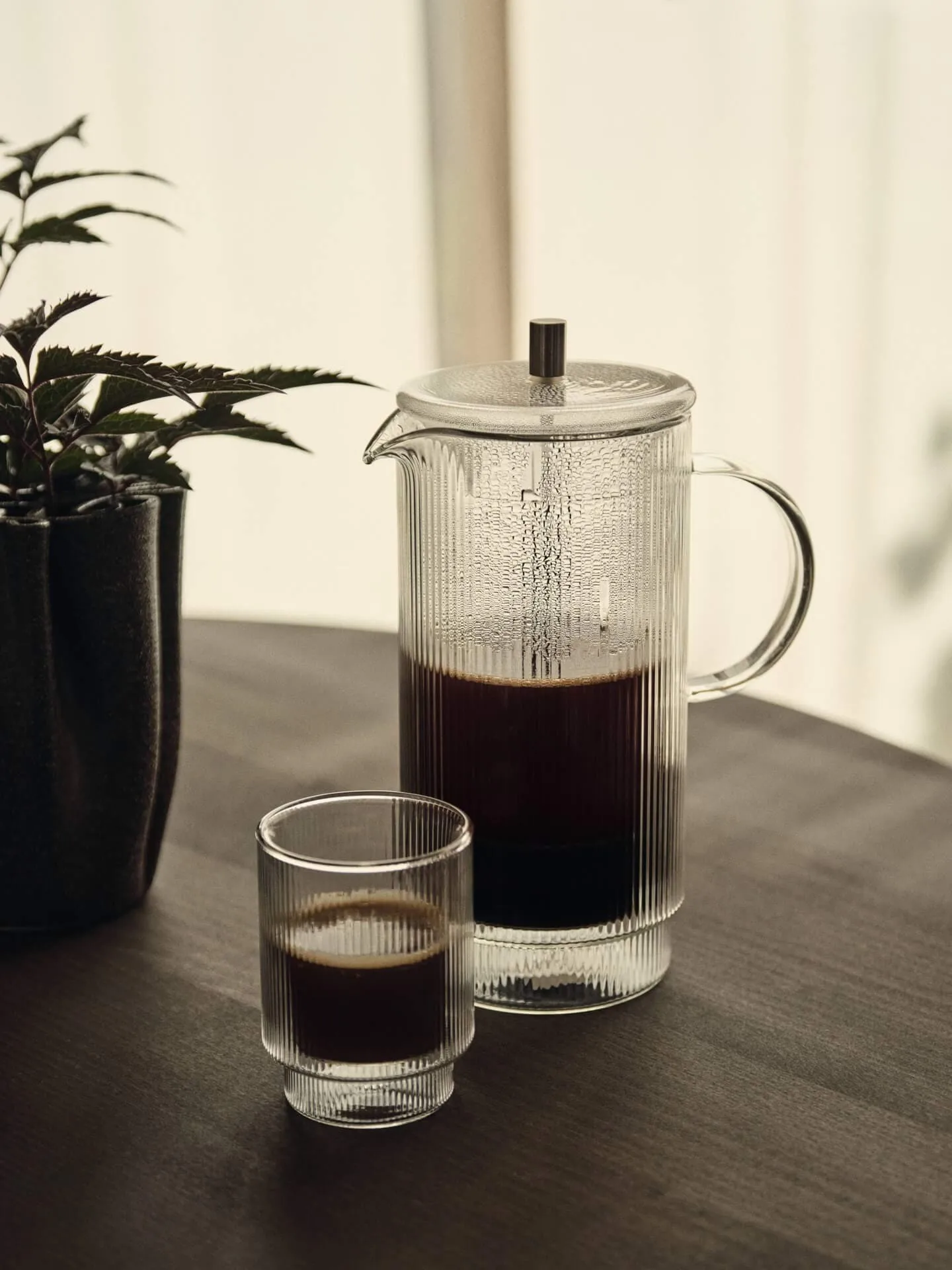 Ripple Thermal presskanna, Clear Ferm Living
