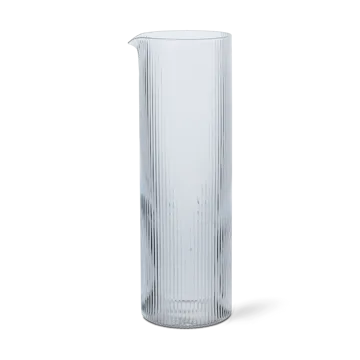 Ripple vattenkaraff 1,12 L - Clear - Ferm Living