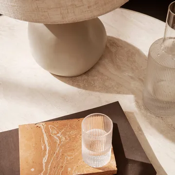 Ripple verrines serveringsglas 14 cl 4-pack - Clear - Ferm Living