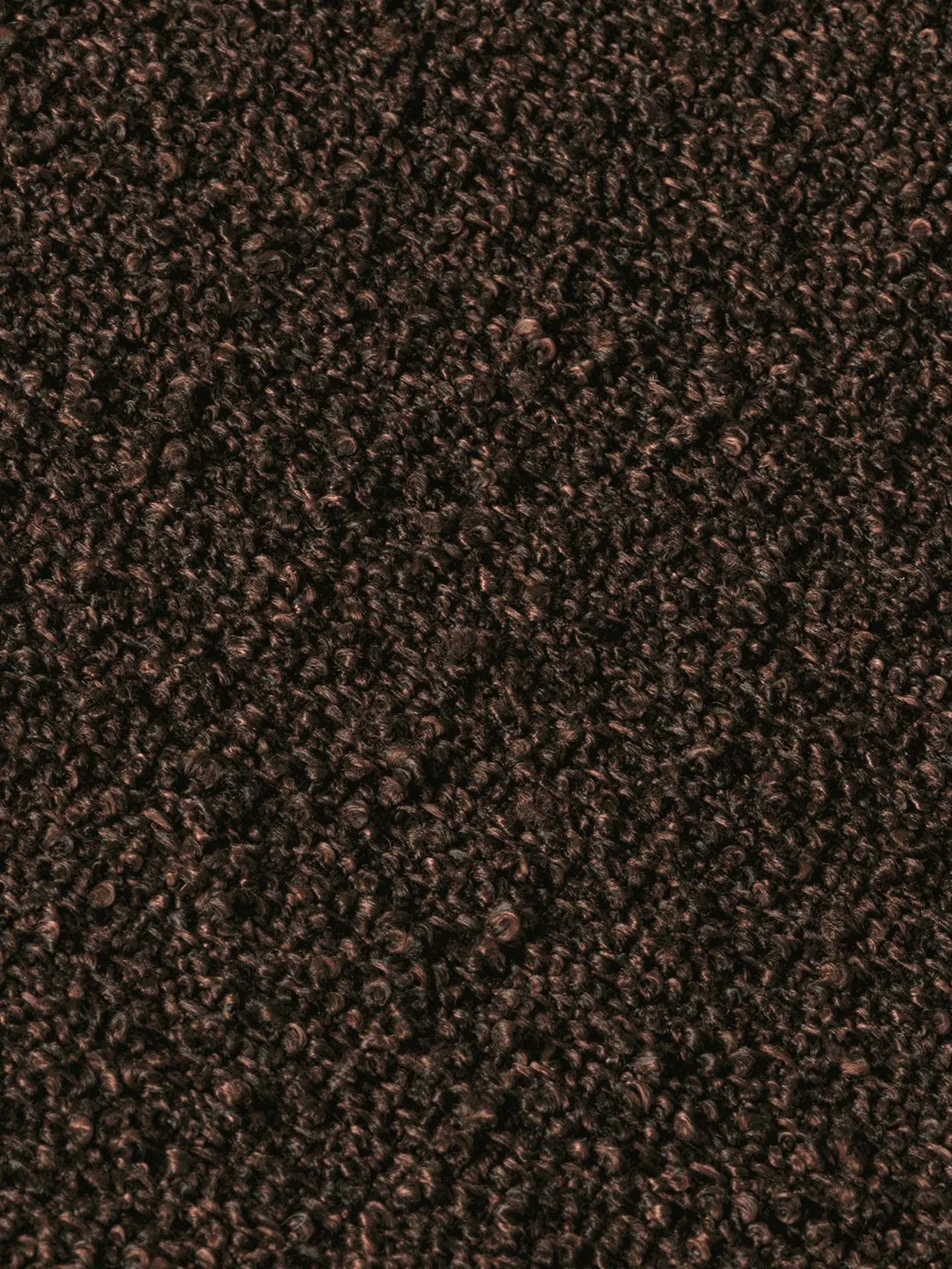 Rouli center module pure bouclé modulsoffa, Chestnut brown Ferm Living