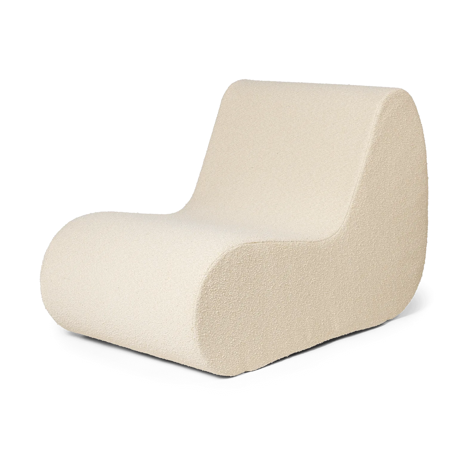 Rouli center module pure bouclé modulsoffa, Off-white Ferm Living