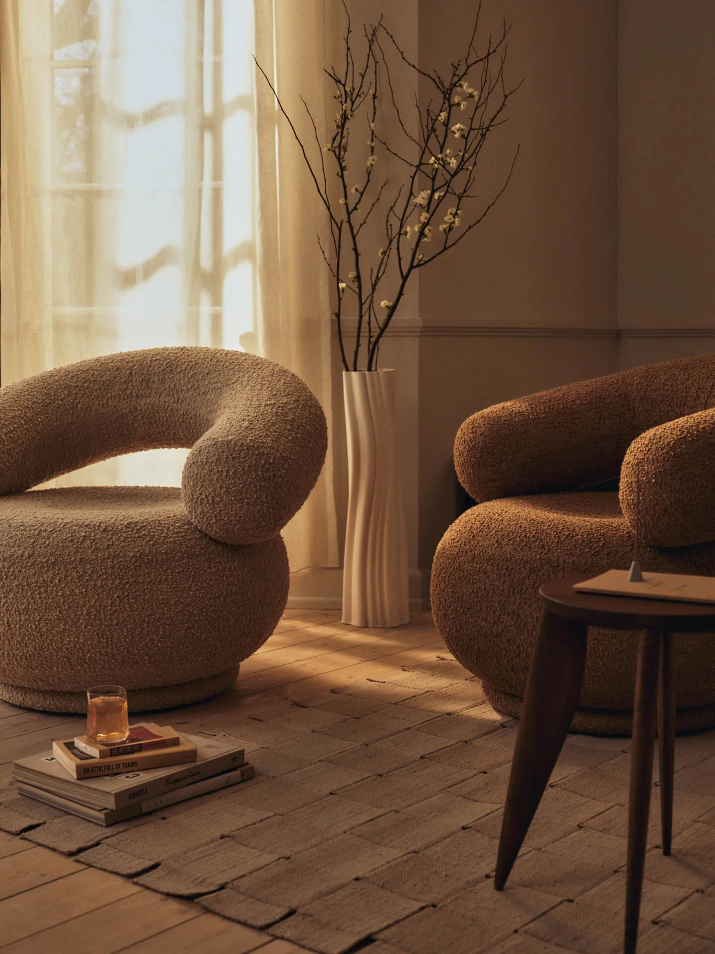 Rylith golvvas, Off-white, 70 cm Ferm Living