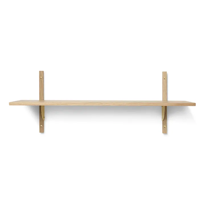 Sector hylla single wide - Ek-mässing - Ferm Living