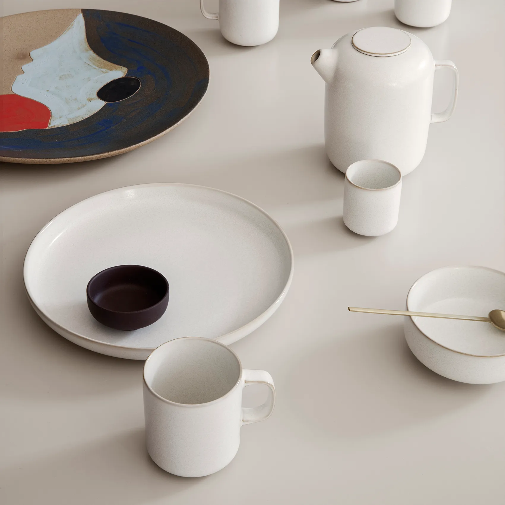 Sekki tallrik large, Cream Ferm Living